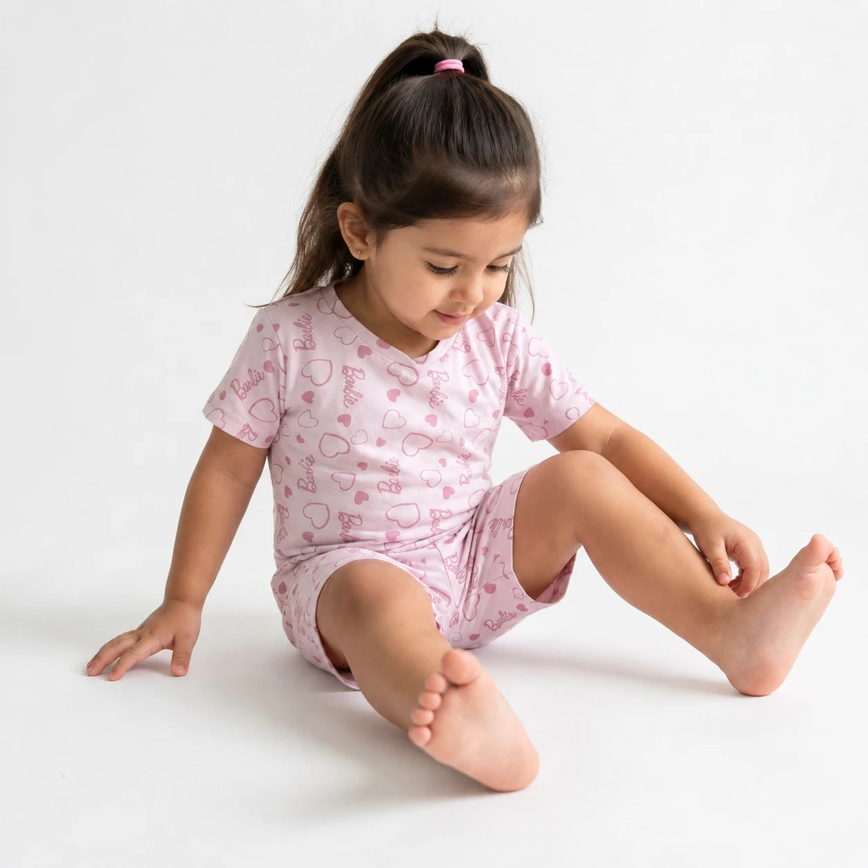 Barbie Print Jersey Night Suit