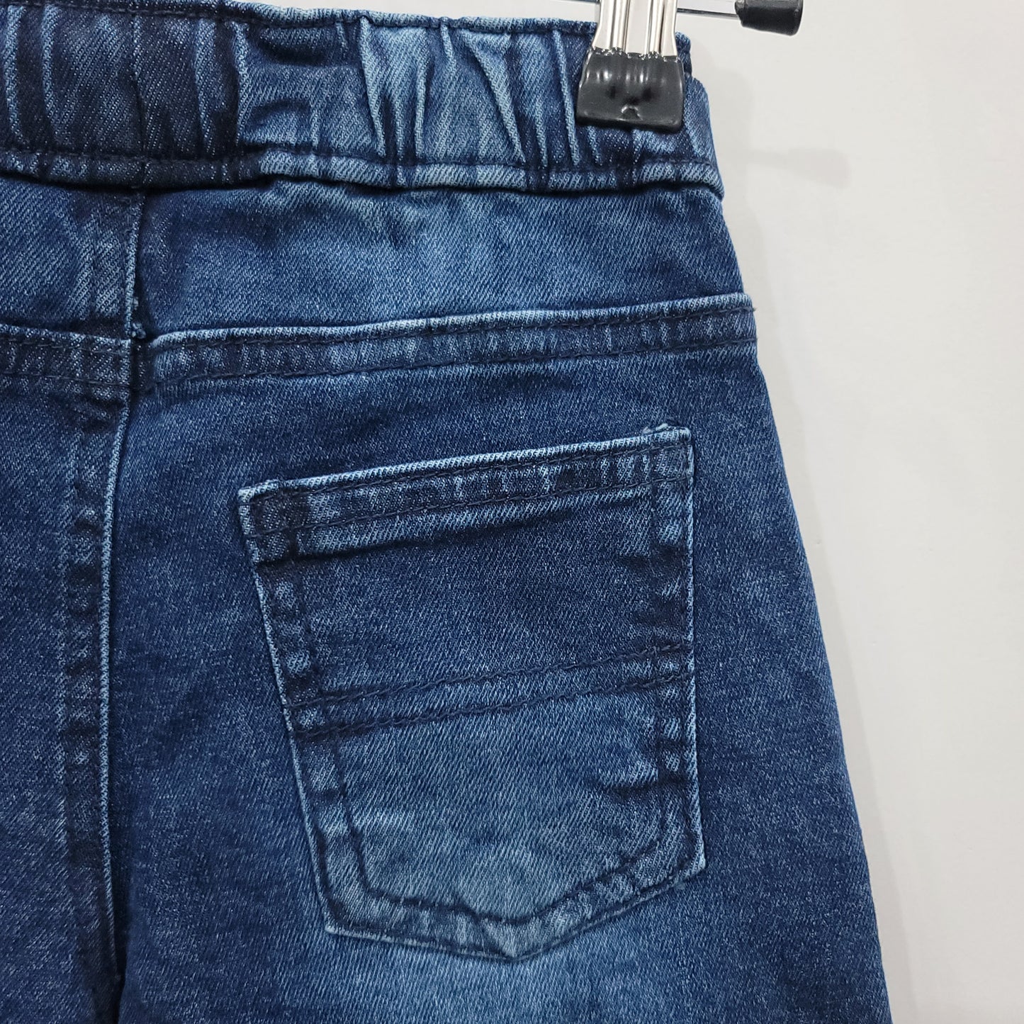 Minion Embroidery Denim Boys Shorts