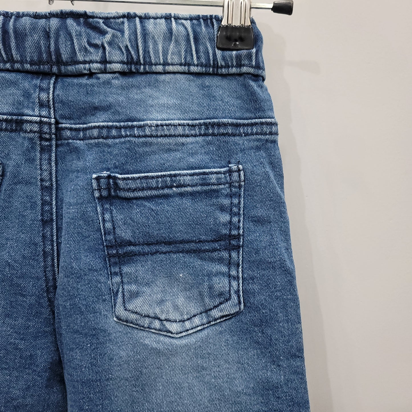 Minion Embroidery Denim Boys Shorts