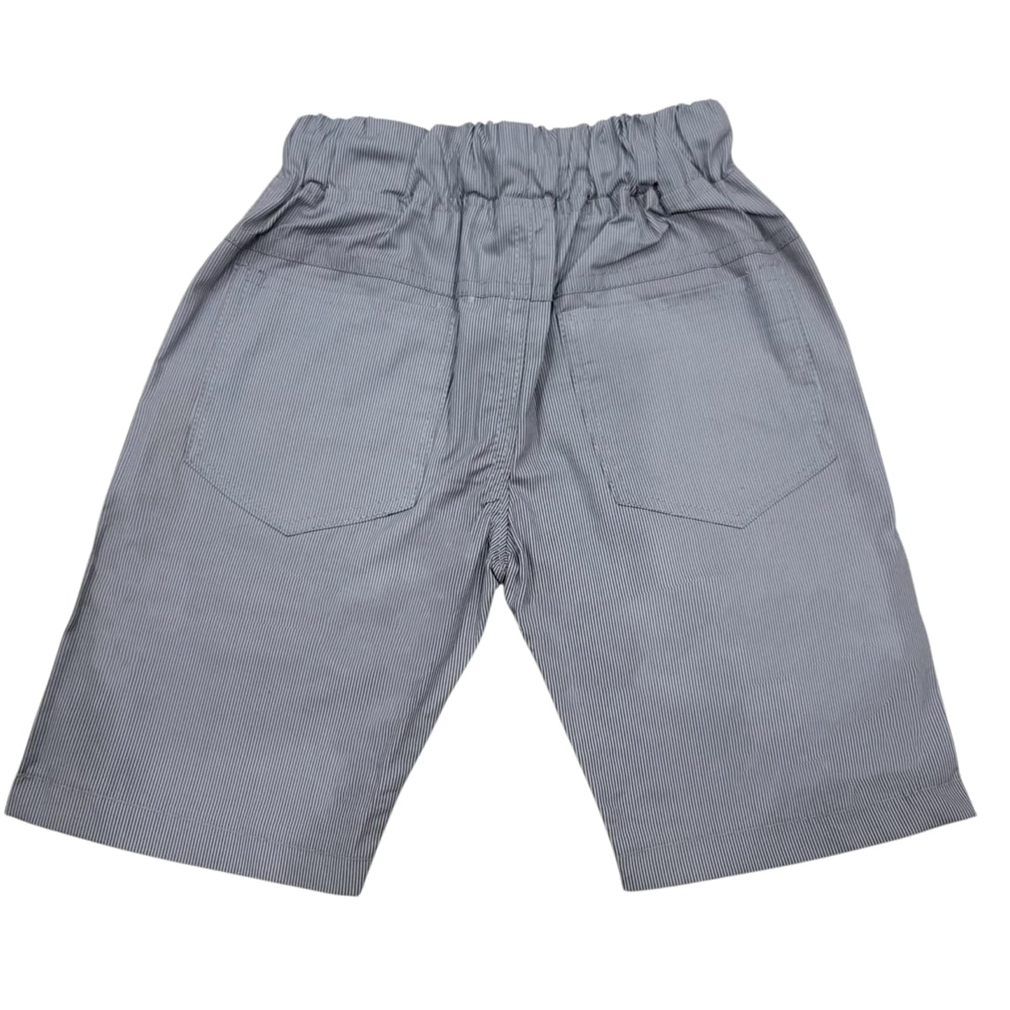 Classic Pinstripe Cotton Boys Shorts