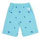 Octopus print Blue Short