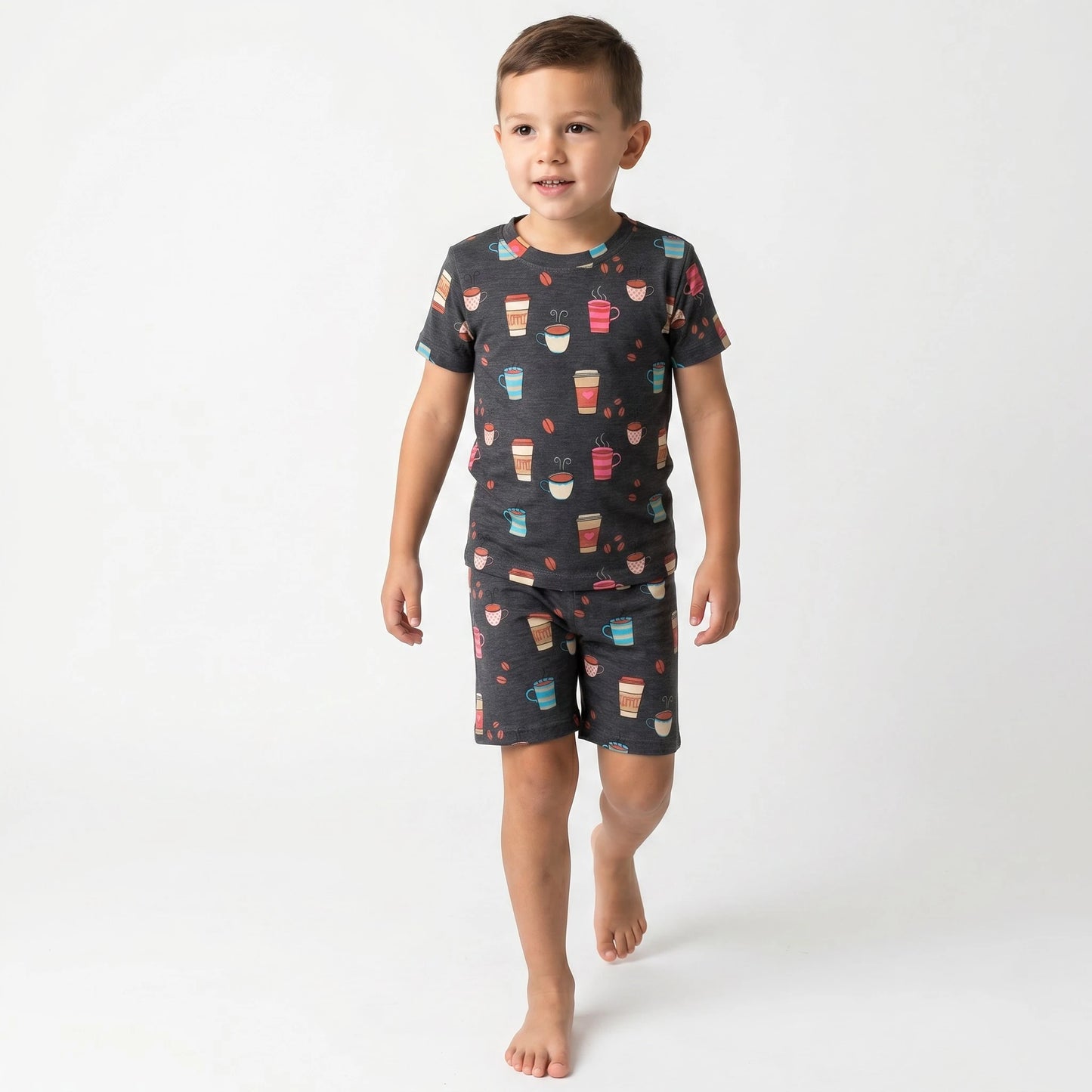 2pc Printed Jersey Night Suit