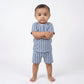 Striped Jersey Night Suit