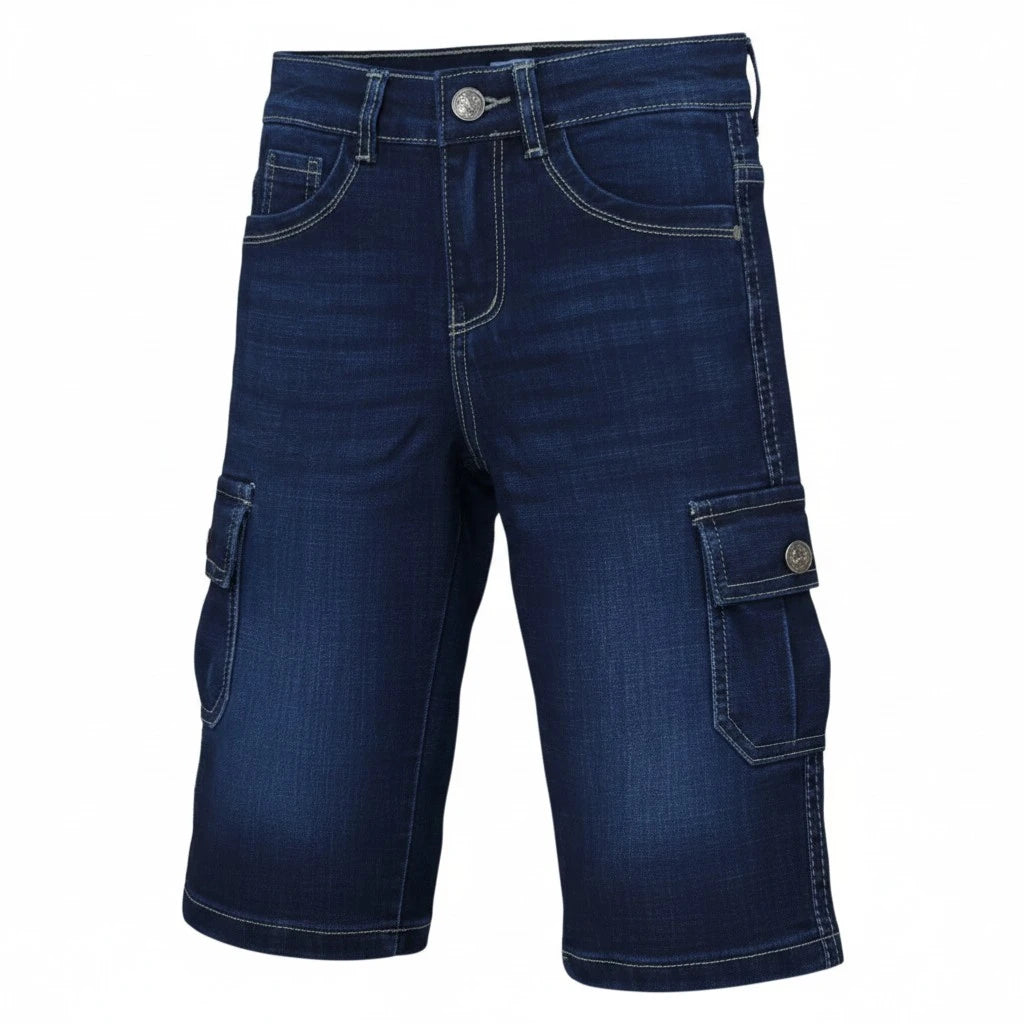 Kids' Premium Cargo Style Denim Jeans