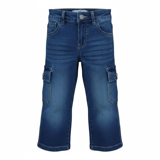 Kids' Premium Cargo Style Denim Jeans