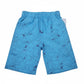 Shark Print Blue Short