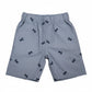 Lizard print Grey short