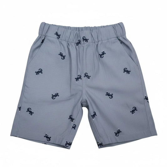 Lizard print Grey short
