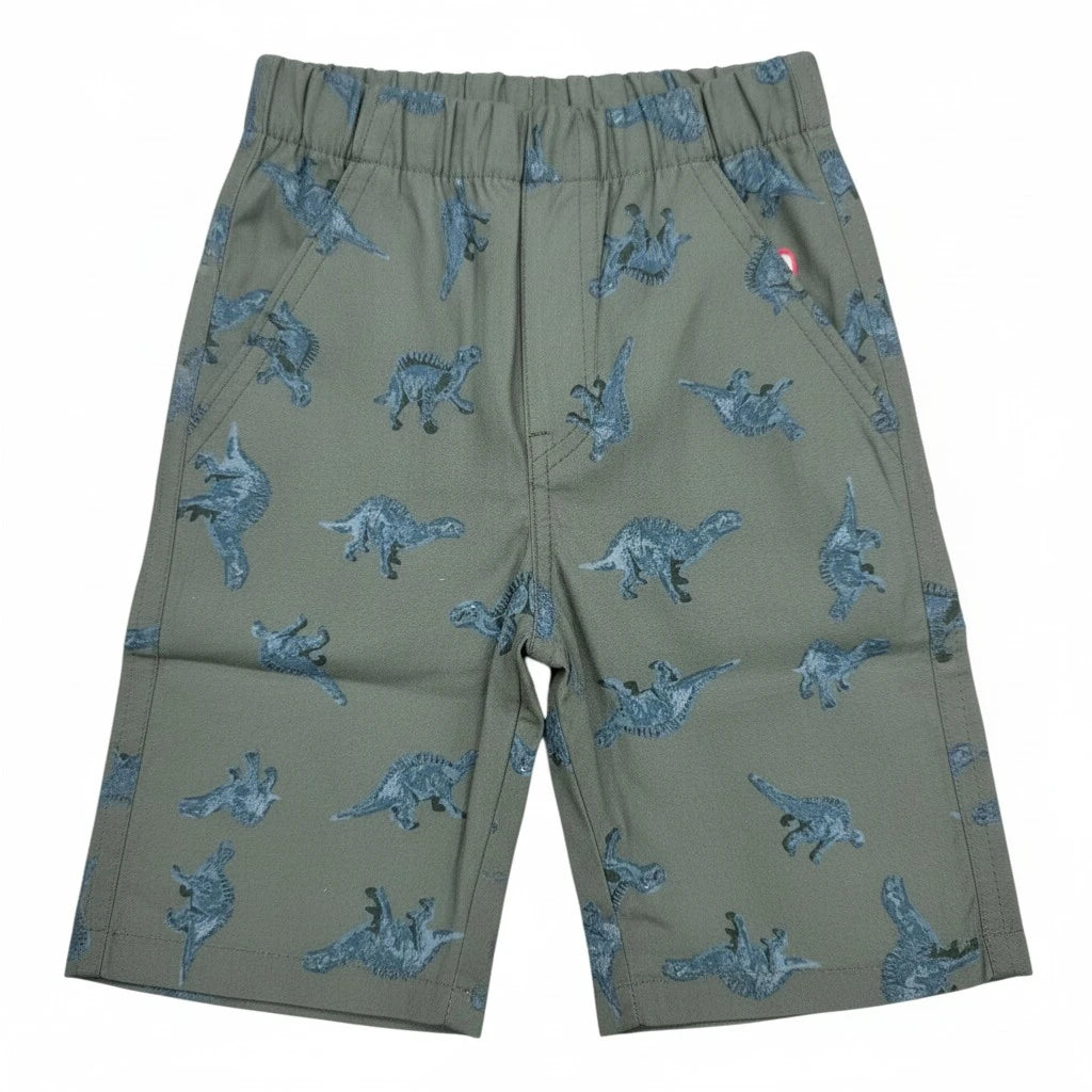Dino Print Green Short