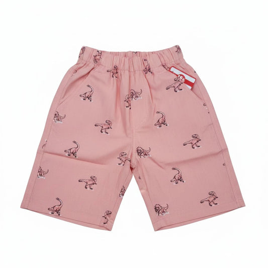 Dino Print Orange Short