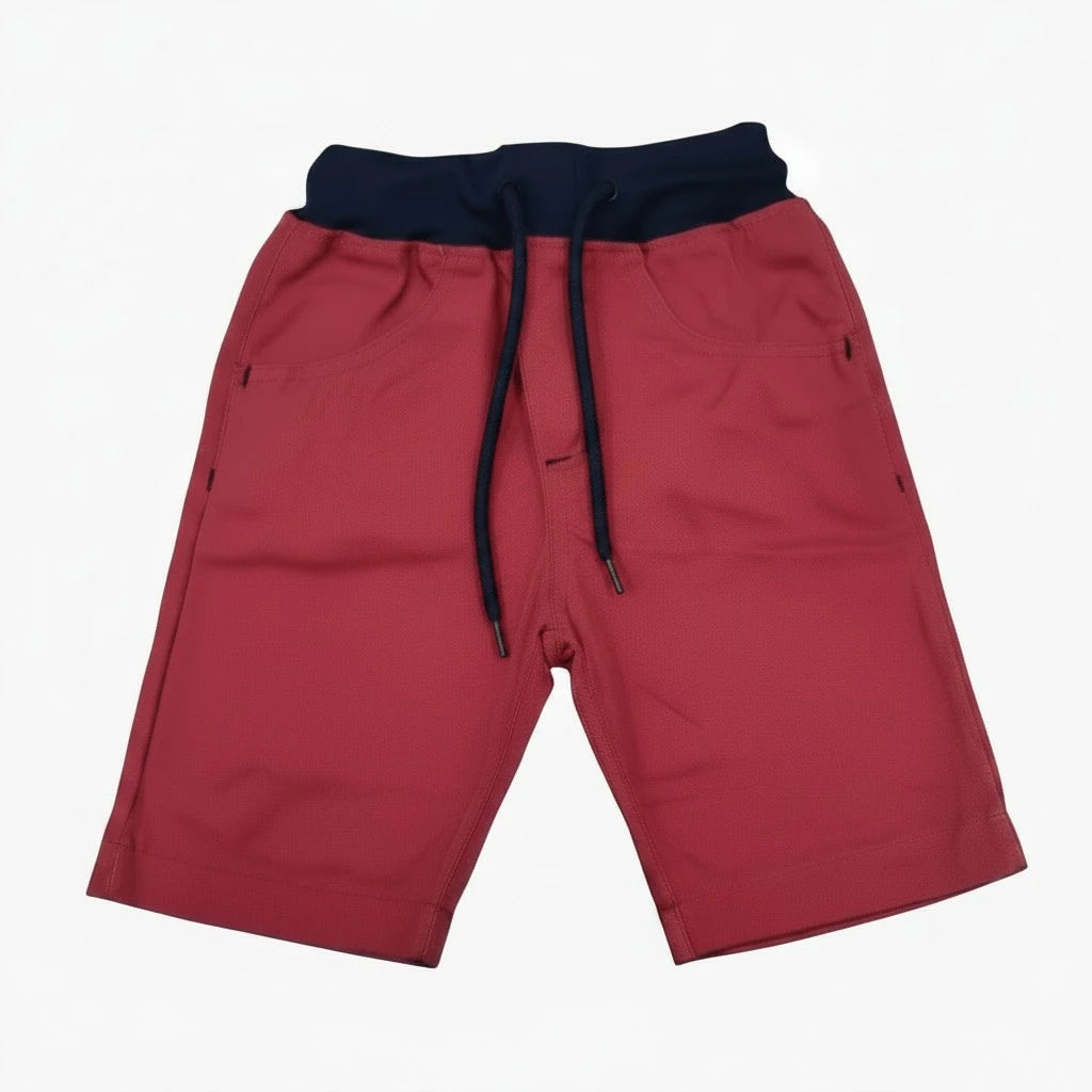 Boys Plain Rib Shorts