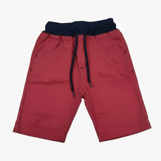 Boys Plain Rib Shorts