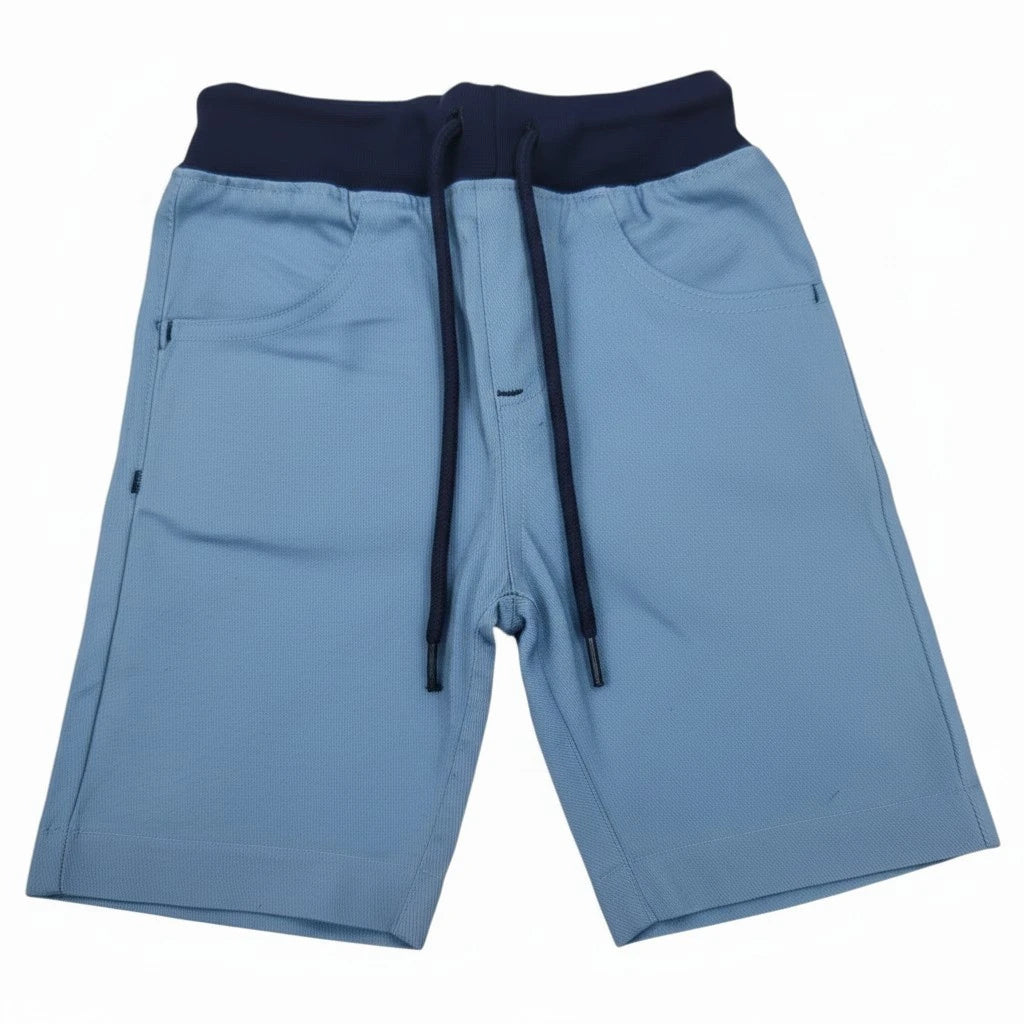 Boys Plain Rib Shorts