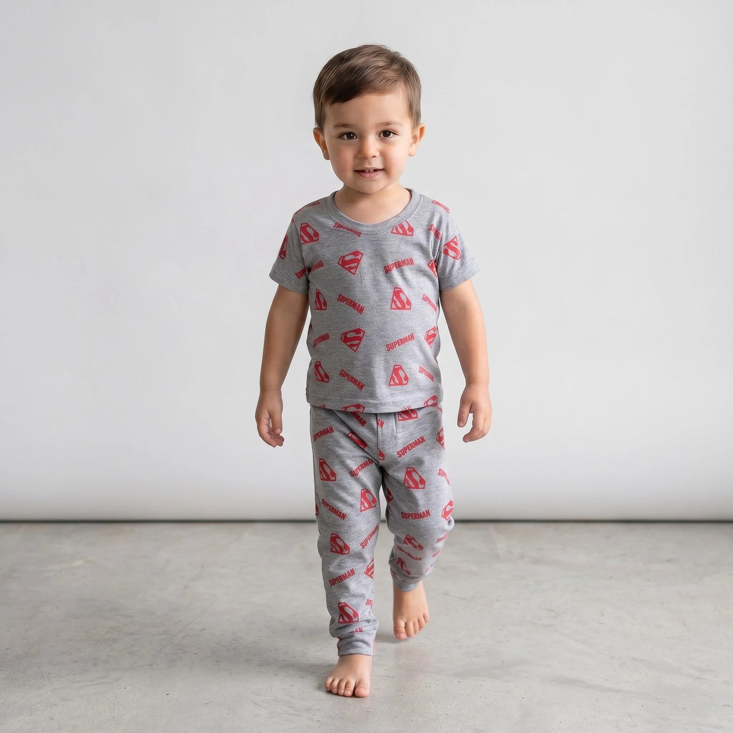 SuperMan Printed Night Suit (soft cotton)
