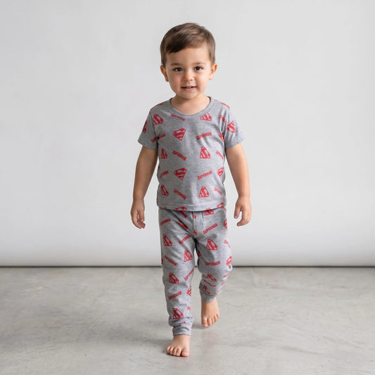 SuperMan Printed Night Suit (soft cotton)